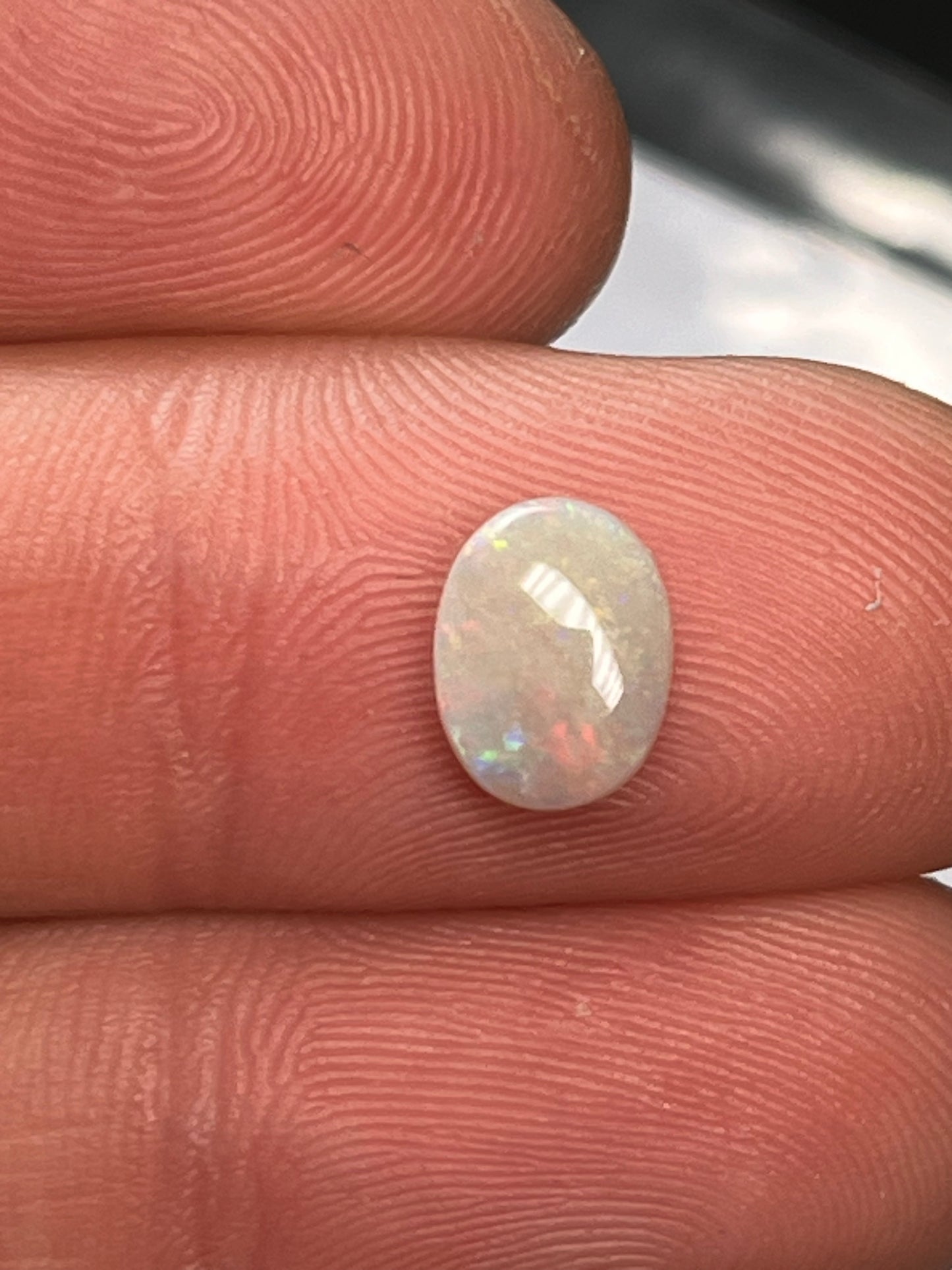 Lightning Ridge 1.45ct multicolour jelly